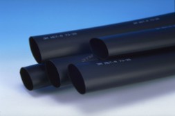 Трубка термоусаживаемая ТУТ 27/8 К черн MDT-A-27/8 (1м)